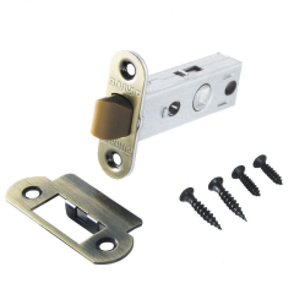 Защелка дверная магнитная АЛЛЮР L50-8M MBN графит 11585 Защелка дверная магнитная АЛЛЮР L50-8M MBN графит 11585