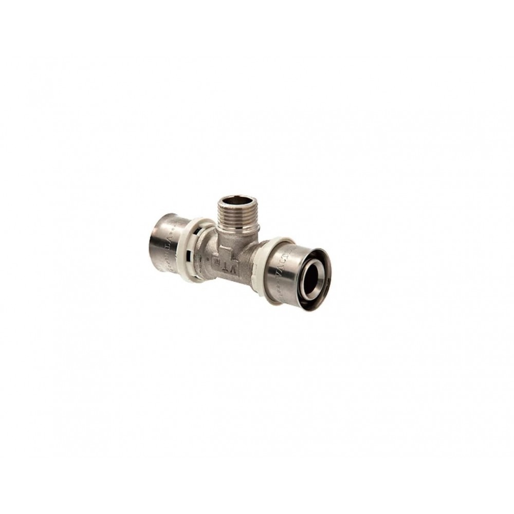 Тройник пресс с переходом на нар. р. 16х1/2"х16 VALTEC АКЦИЯ 30%