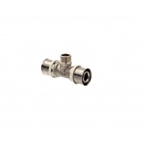 Тройник пресс с переходом на нар. р. 16х1/2"х16 VALTEC АКЦИЯ 30%