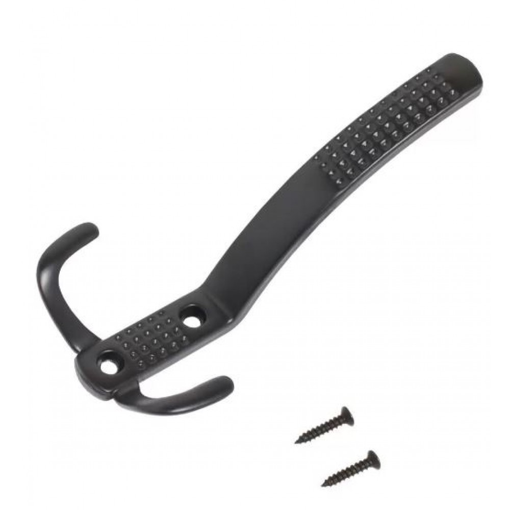 Крючок-вешалка 212 В ВL матовый черный 14617 Крючок-вешалка 212 В ВL матовый черный 14617