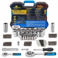 Набор инструментов - 115 предметов 1/4", 1/2" KT-41151-5 62898