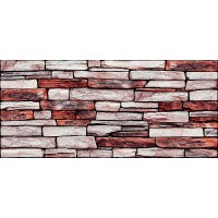 Пенополистирол Crona панель 50*450*1000 Олимп бордо (1шт=0,45кв.м.)