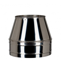 Конус нерж Ф200х130 0,5 мм AISI 430