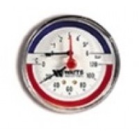 Термоманометр 6х1/2"TMAХ с аксиальным подключением
