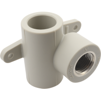 ППР Тройник РВ 20*1/2" монтажный серый ХХХ