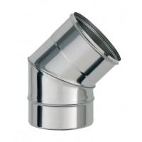 Колено нерж. 45* 80 0,5мм AISI 430