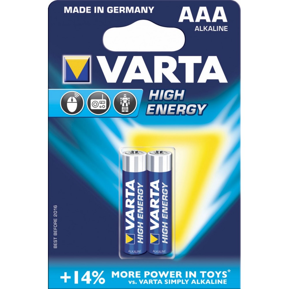 Батарейка Varta 4903 HIGH ENERGY LR03 Батарейка Varta 4903 HIGH ENERGY LR03