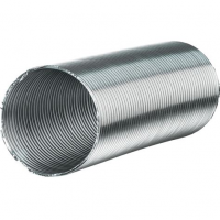 Канал алюминевый гофрированный -140мм, 3м