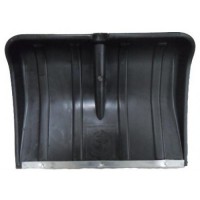 Лопата снегоуборочная б/ч пластмассовая оцинк.планка 490х370мм З№3