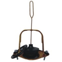 Сливной механизм для унитаза латунный боковой