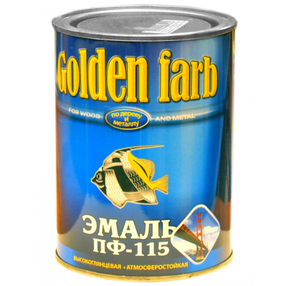 Эмаль ПФ-115 Зеленая GOLDEN FARB 1,9 кг