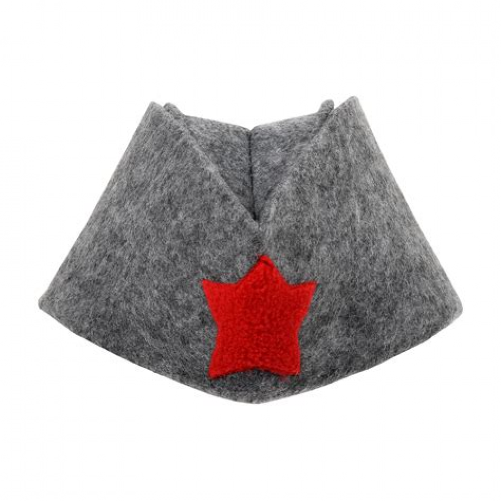 Шапка Пилотка со звездой