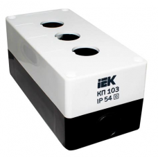 Корпус КП103 для кнопок 3 мест.ИЭК