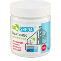 Биоактиватор Биосреда 500гр для септиков и автоном.канализаций