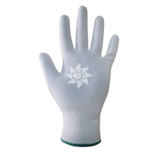 Перчатки нейлоновые с полиуретановым покрытием ладони белые ПН14/3 р.9