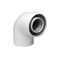 Колено 90 гр коаксиальное (проходное)