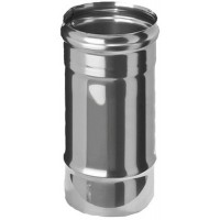 Труба-дымоход нерж.L=0,25м Ф130 0,8мм AISI 430 ХХХ