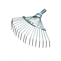 Грабли веерные прутковые 18зуб. оцинкованные 111240