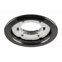 Светильник точечн. GX53 черный хром