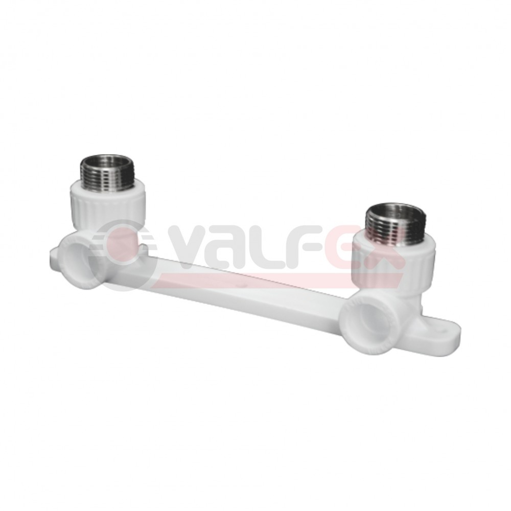ППР Планка под смеситель РН 20*1/2" белая 10123020