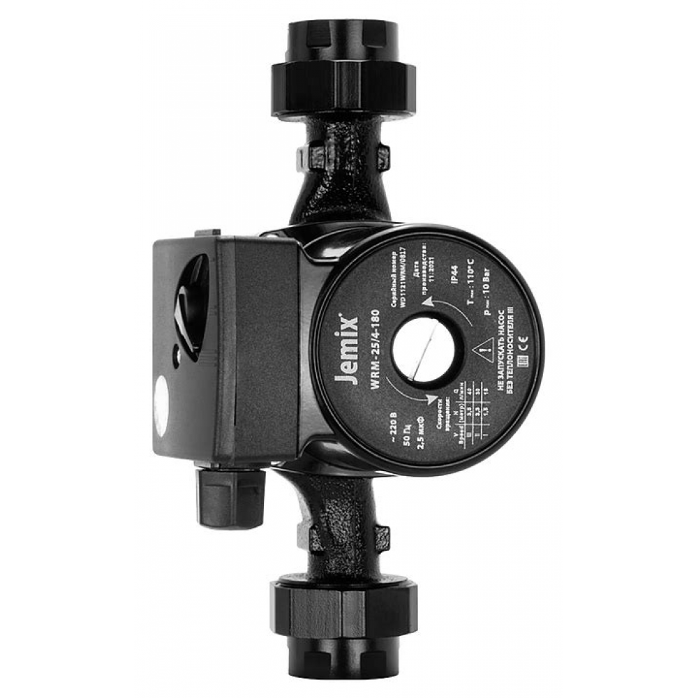 Насос циркуляционный JEMIX WRM 32х60х180 без кабеля Насос циркуляционный JEMIX WRM 32х60х180 без кабеля
