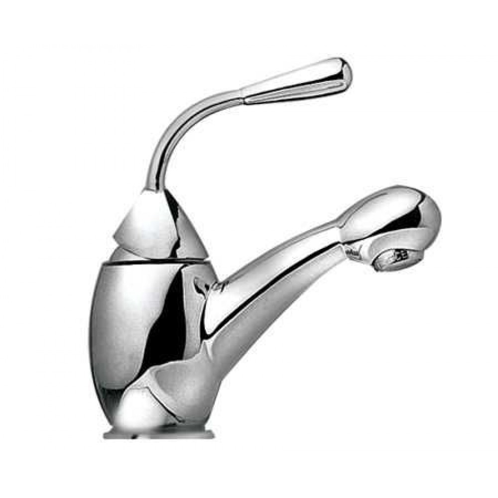 Смеситель для раковины из пластика АБС Белый квадратный корпус 5973