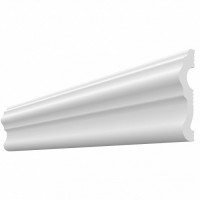 Плинтус потолочный молдинг XPS DM01 (60*14 мм)