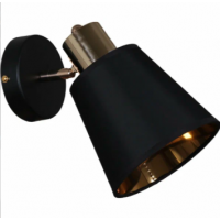 Светильник настенный IL6116-1WOU-79 BK GD ABELIE