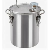 Коптильня горячего копчения круглая Аромат КНГ-14л (нерж)