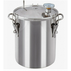 Коптильня горячего копчения круглая Аромат КНГ-14л (нерж)