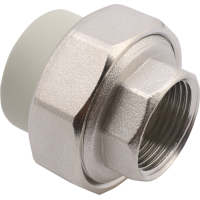 ППР Соединение разборное РВ 25* 1/2" серое (125/25) 10155115Г