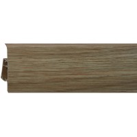 Плинтус ПВХ Royal №248 Дуб Лахта (76мм*23мм*2500мм)