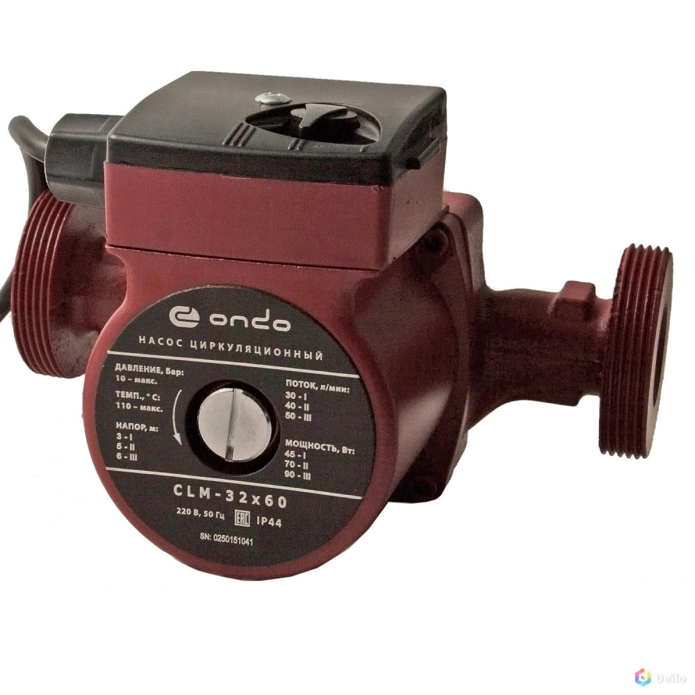 Насос циркуляционный ONDO CLM 25х60х180 PCLM-2560