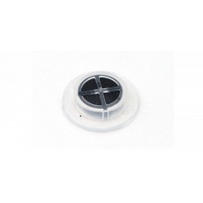 Кран шаровый латунь 1/2" FF,бабочка для термодатчика