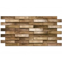 Панель ПВХ 980*480мм Дерево орех ХХХ