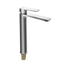 Смеситель для раковины высокий хром 9736