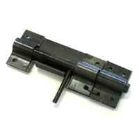 Засов гаражный 190мм D13 черный 9821