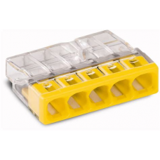 Клеммник  COMPACT 5*(0.5-2.5mm) 2273-205 24A 450V(WAGO)