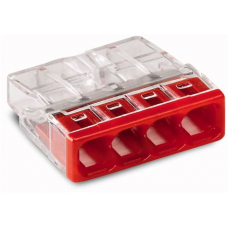 Клеммник  COMPACT 4*(0.5-2.5mm) 2273-204 24A 450V(WAGO)