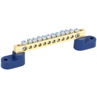 Шина нул. на двух угловых изол.ШНИ-6х9-6-У2-С ИЭК