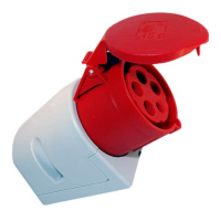 Разъем стац. IP-44 32/5 гнездо (125-6/ССИ-125)