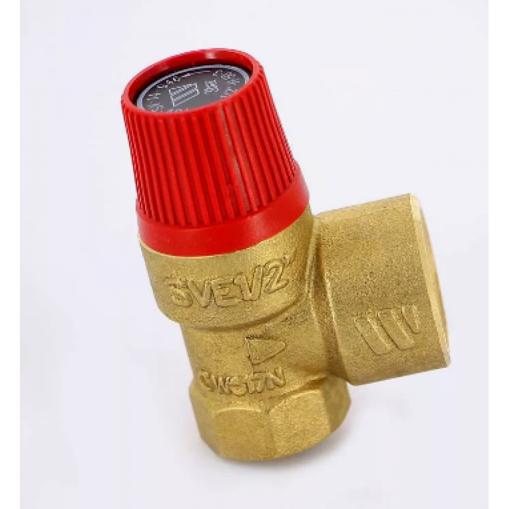 Клапан предохр. 1/2"6 бар.(0,6 МПа,С/Leva В 2)(100506)