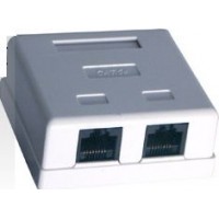 Розетка комп.2неэкр.гнезда,Cat.5E 50 u,SWS-5E-2U-50,имп.GENERICA 