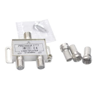 Разветвитель ТВ на 2 направления,5-1000МНz,имп.