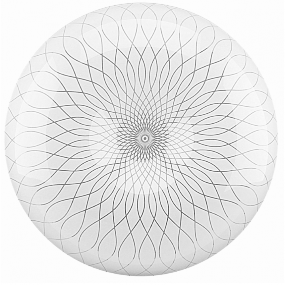 Светильник потолочный  светодиодный СЛЛ 034 30Вт 6000К Лилия 375х100 LEEK