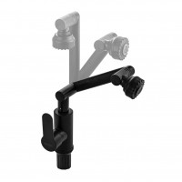 Смеситель для кухни BRIMIX АБС поворотный излив и аэратор черный (5903)