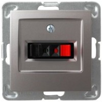 Розетка GG-1Y/M/23 1039 аккустическая одинарная (без рамки)