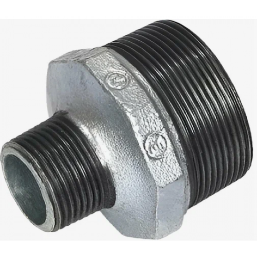 Ниппель ред.оцинк.2"х1 1/2"  ОЦФ