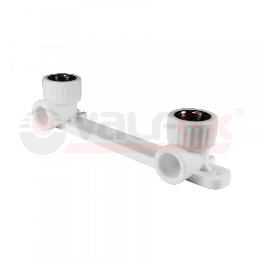 ППР Планка под смеситель РВ 25*1/2" белая 10124025