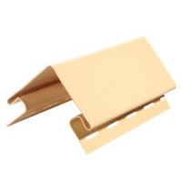 Угол наружный к сайдингу, софиту Classic Color, Дачный 3050мм Слоновая кость/ Молочай